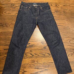 Japan Blue J304 'Circle' Selvedge Jeans (Slim Straight) - Size 30x29.5